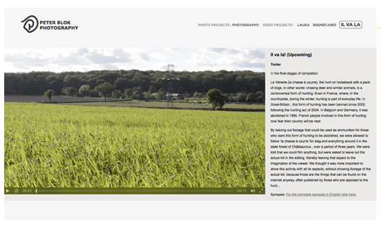 Peter Blok website
